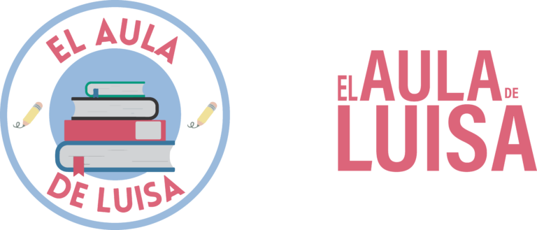 Logotipo texto el aula de luisa png